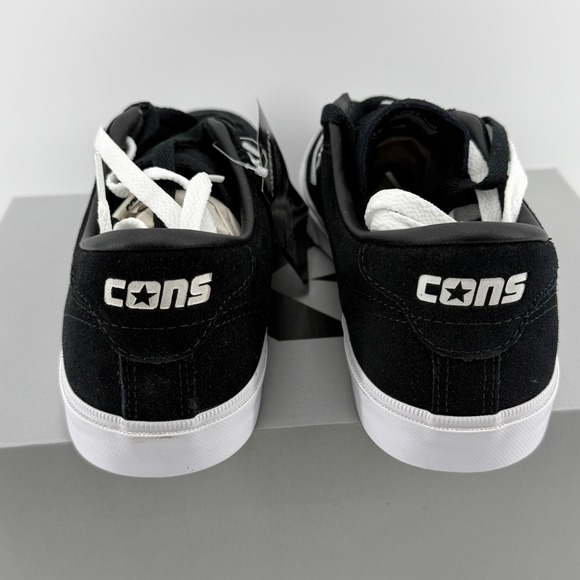 Converse Louie Lopez Pro OX Black White Suede Skate Shoes Men's 8 / Women's 9.5 - Picture 4 of 14
